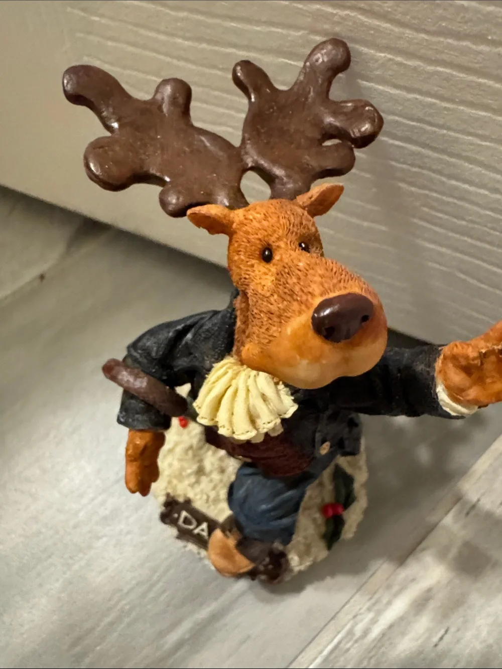 Festive “Dancer” Reindeer Figurine Holiday Decor